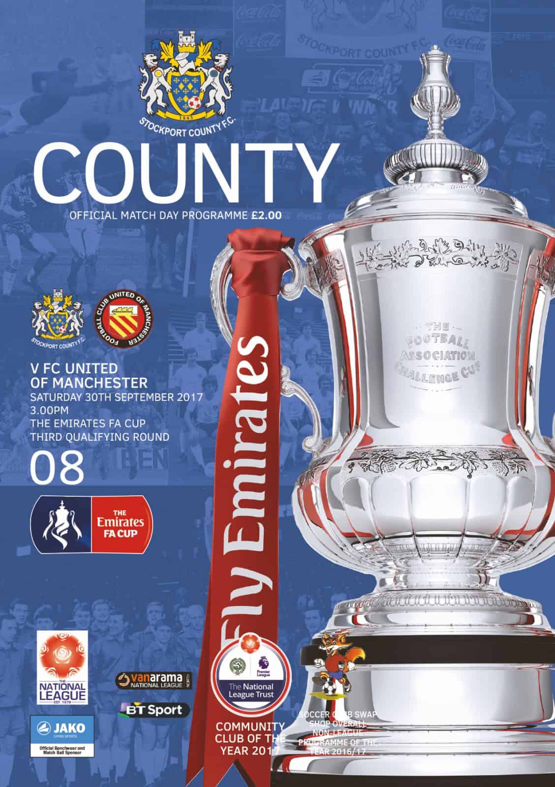 In your award-winning matchday programme today - Stockport County