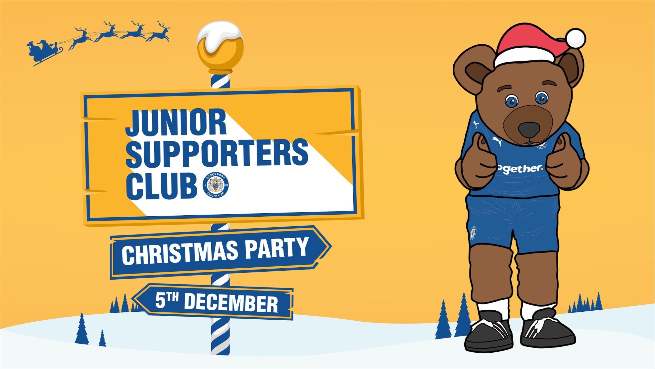 Junior Supporters Club Christmas Party - Stockport County